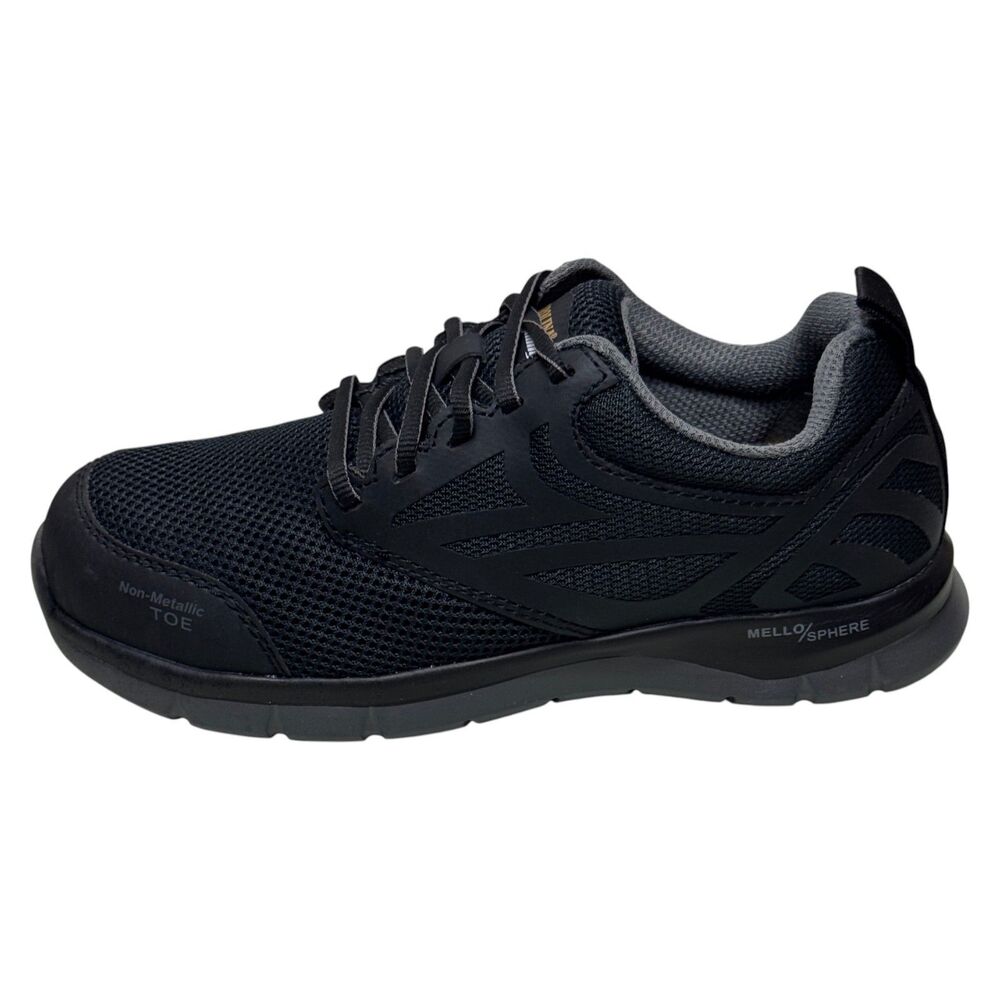 Carolina Tondra CA1940 Womens 6.5M Composite Toe Work Shoes Black Slip Resist